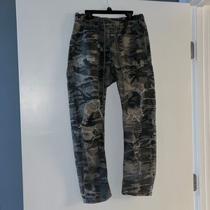 Womens camo cargo pants